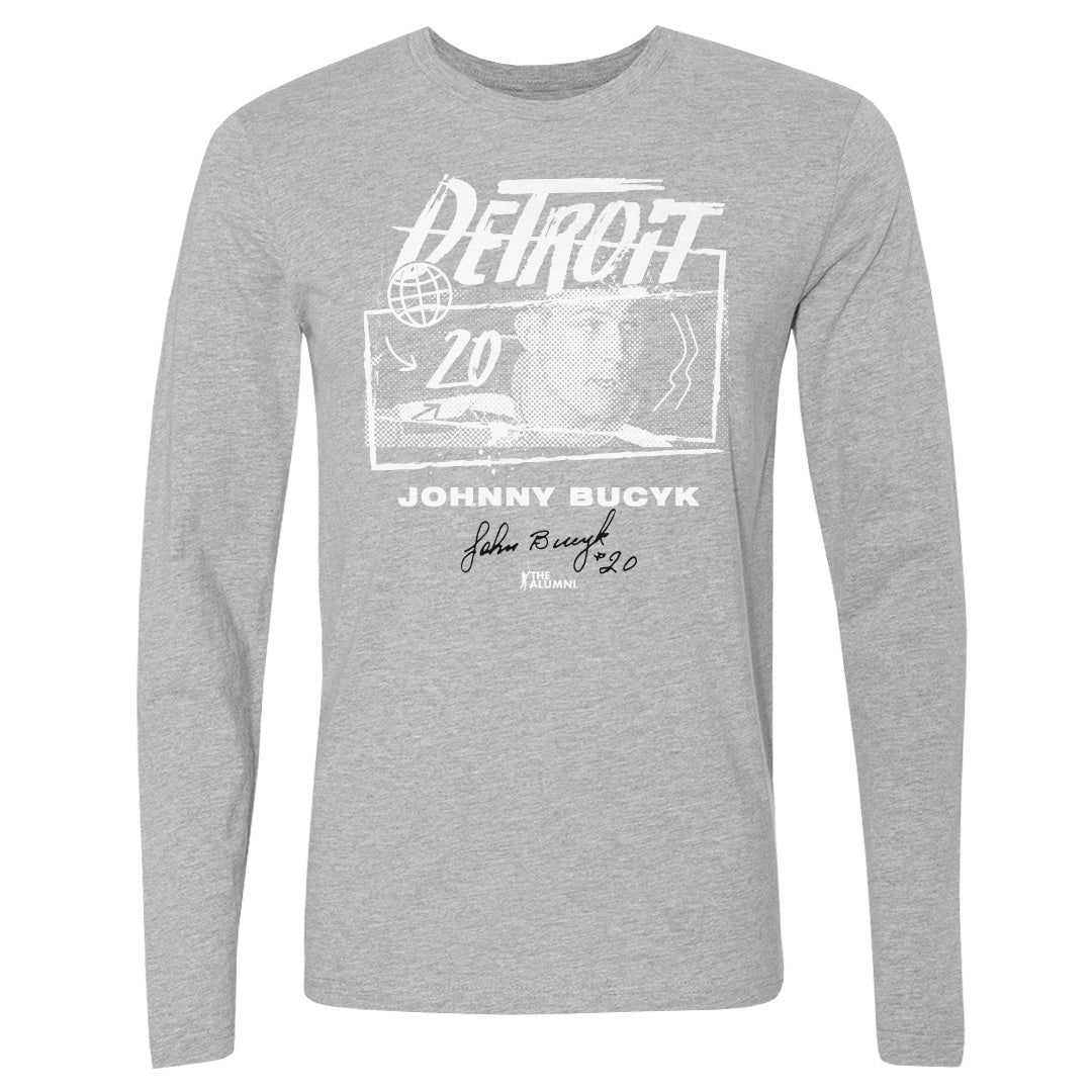 Johnny Bucyk Men&#39;s Long Sleeve T-Shirt | 500 LEVEL