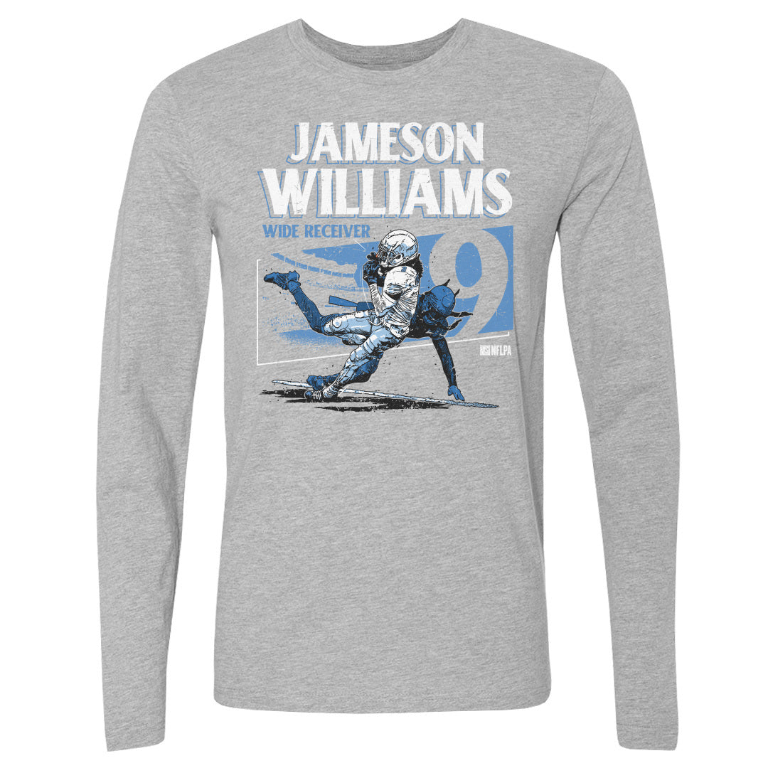 Jameson Williams Men&#39;s Long Sleeve T-Shirt | 500 LEVEL