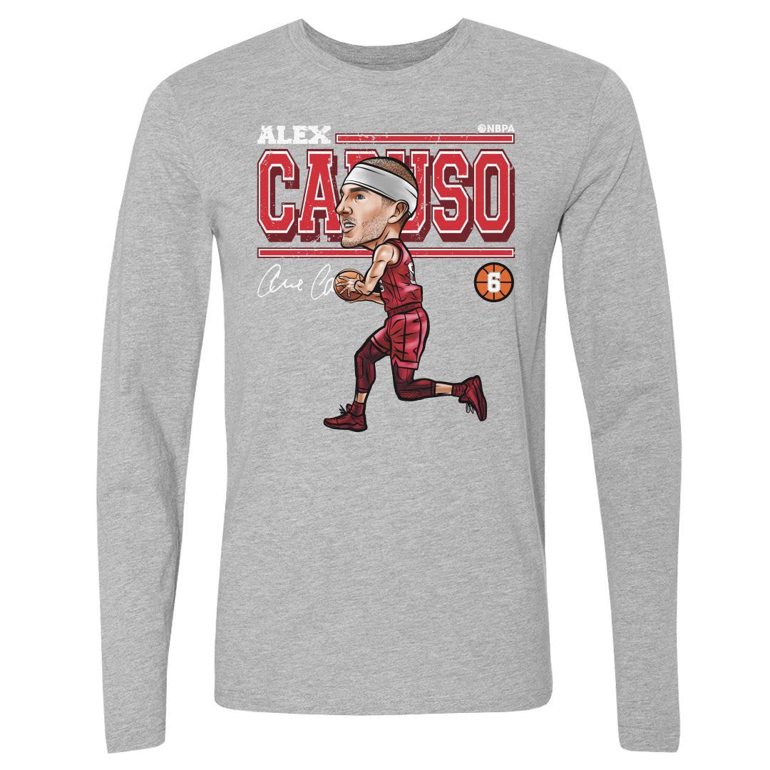 Alex Caruso Men&#39;s Long Sleeve T-Shirt | 500 LEVEL