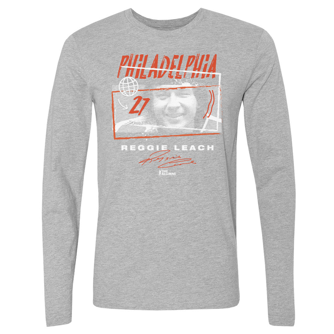 Reggie Leach Men&#39;s Long Sleeve T-Shirt | 500 LEVEL