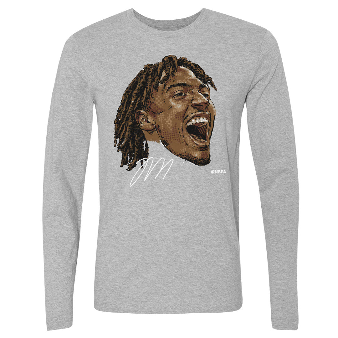 Tyrese Maxey Men&#39;s Long Sleeve T-Shirt | 500 LEVEL