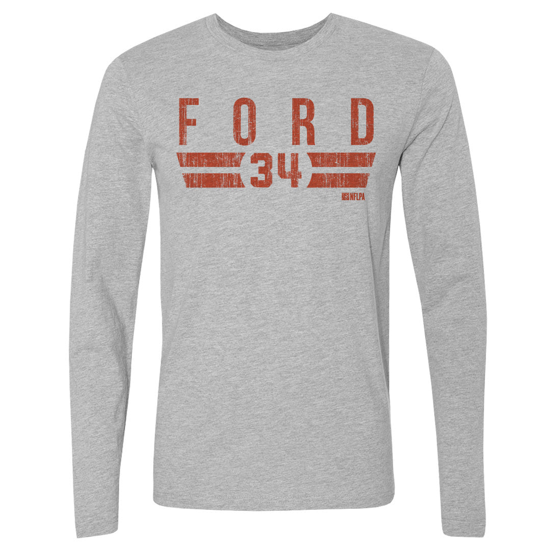 Jerome Ford Men&#39;s Long Sleeve T-Shirt | 500 LEVEL