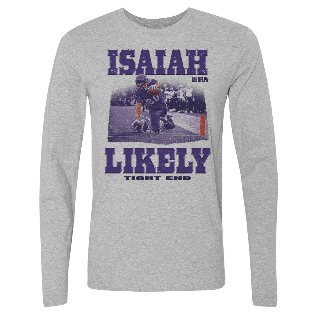 Isaiah Likely Men&#39;s Long Sleeve T-Shirt | 500 LEVEL