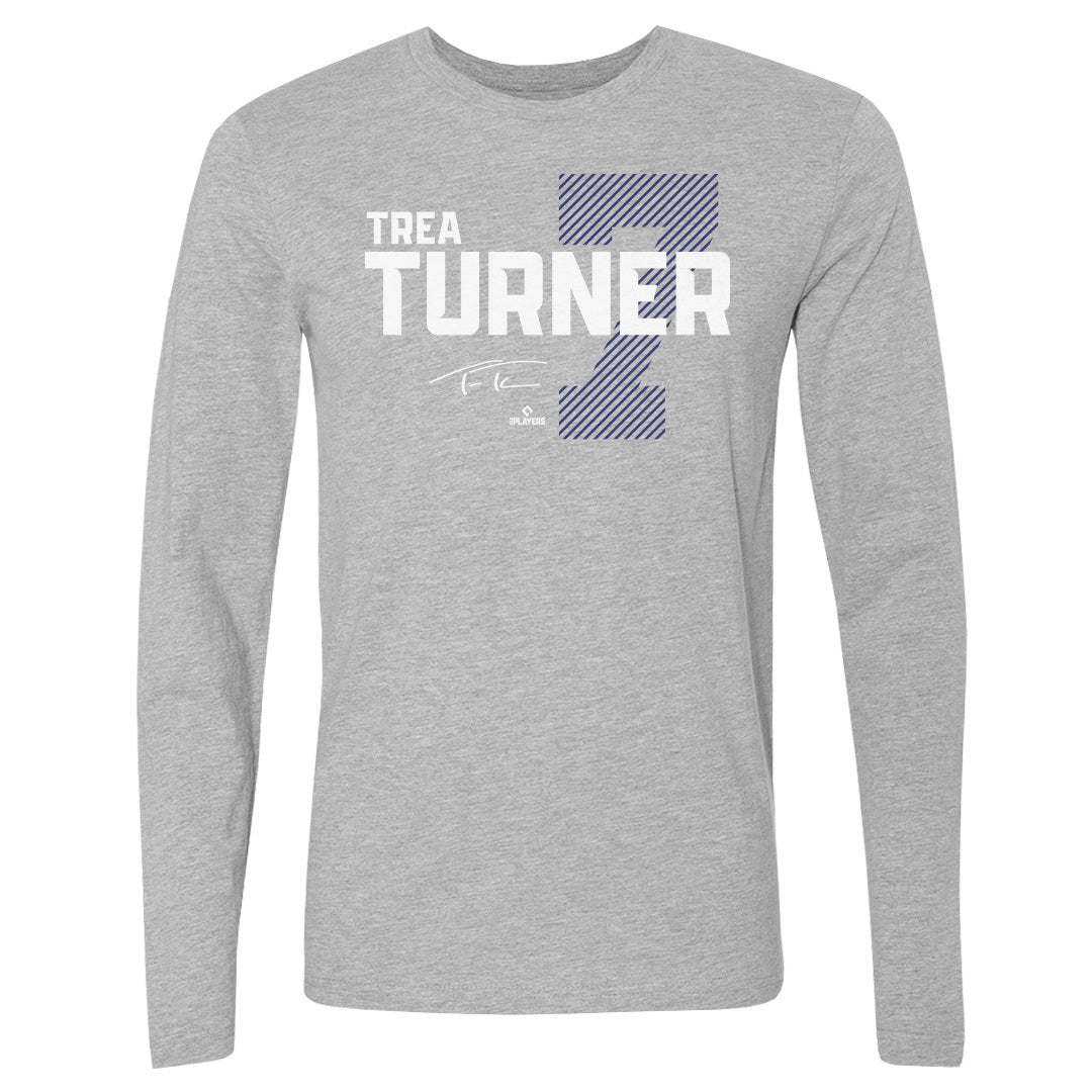 Trea Turner Men&#39;s Long Sleeve T-Shirt | 500 LEVEL