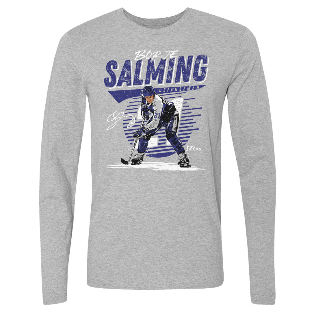 Borje Salming Men&#39;s Long Sleeve T-Shirt | 500 LEVEL