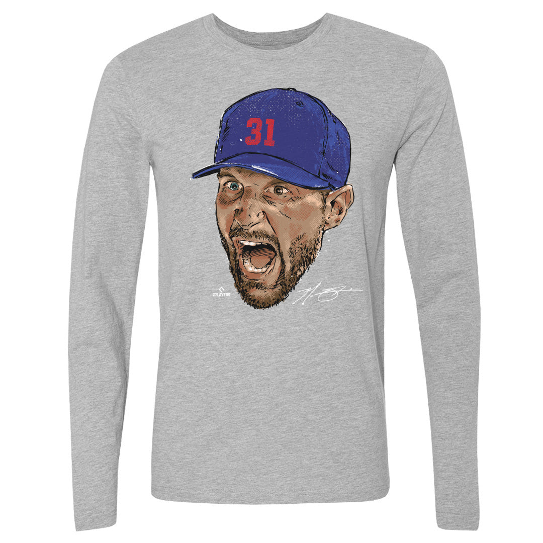 Max Scherzer Men&#39;s Long Sleeve T-Shirt | 500 LEVEL