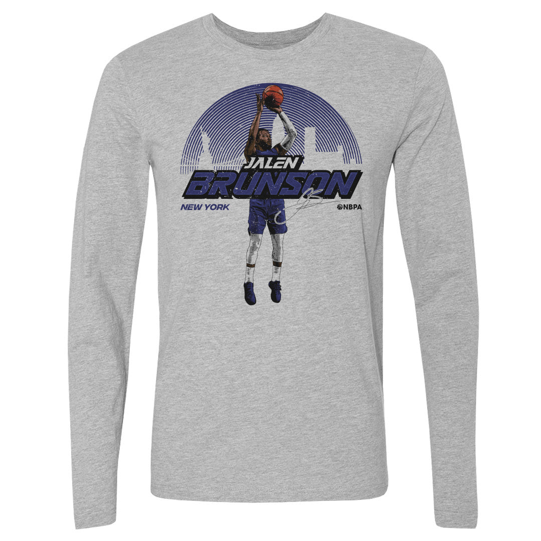 Jalen Brunson Men&#39;s Long Sleeve T-Shirt | 500 LEVEL