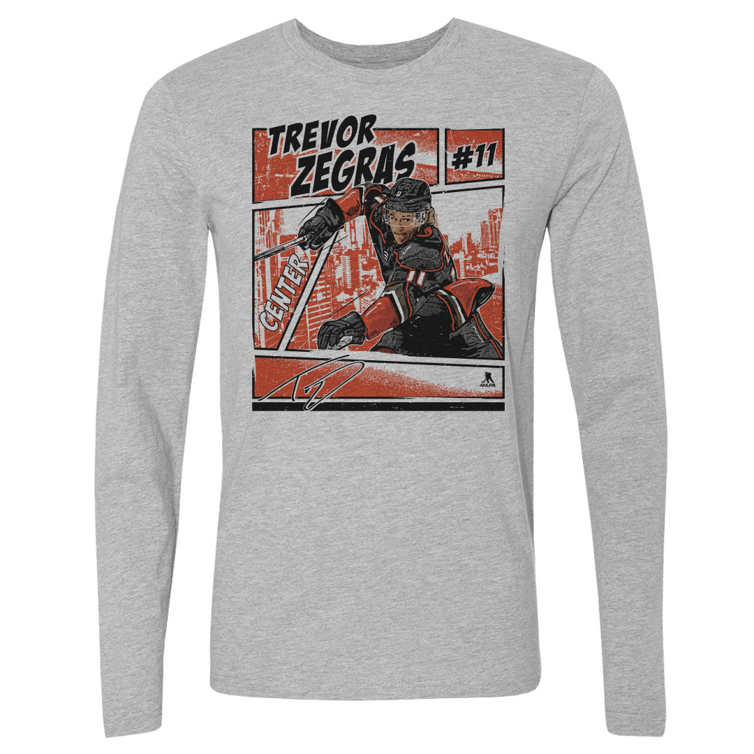 Trevor Zegras Men&#39;s Long Sleeve T-Shirt | 500 LEVEL