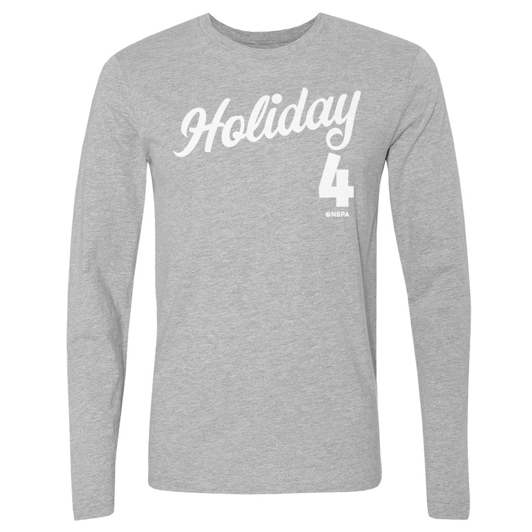 Jrue Holiday Men&#39;s Long Sleeve T-Shirt | 500 LEVEL