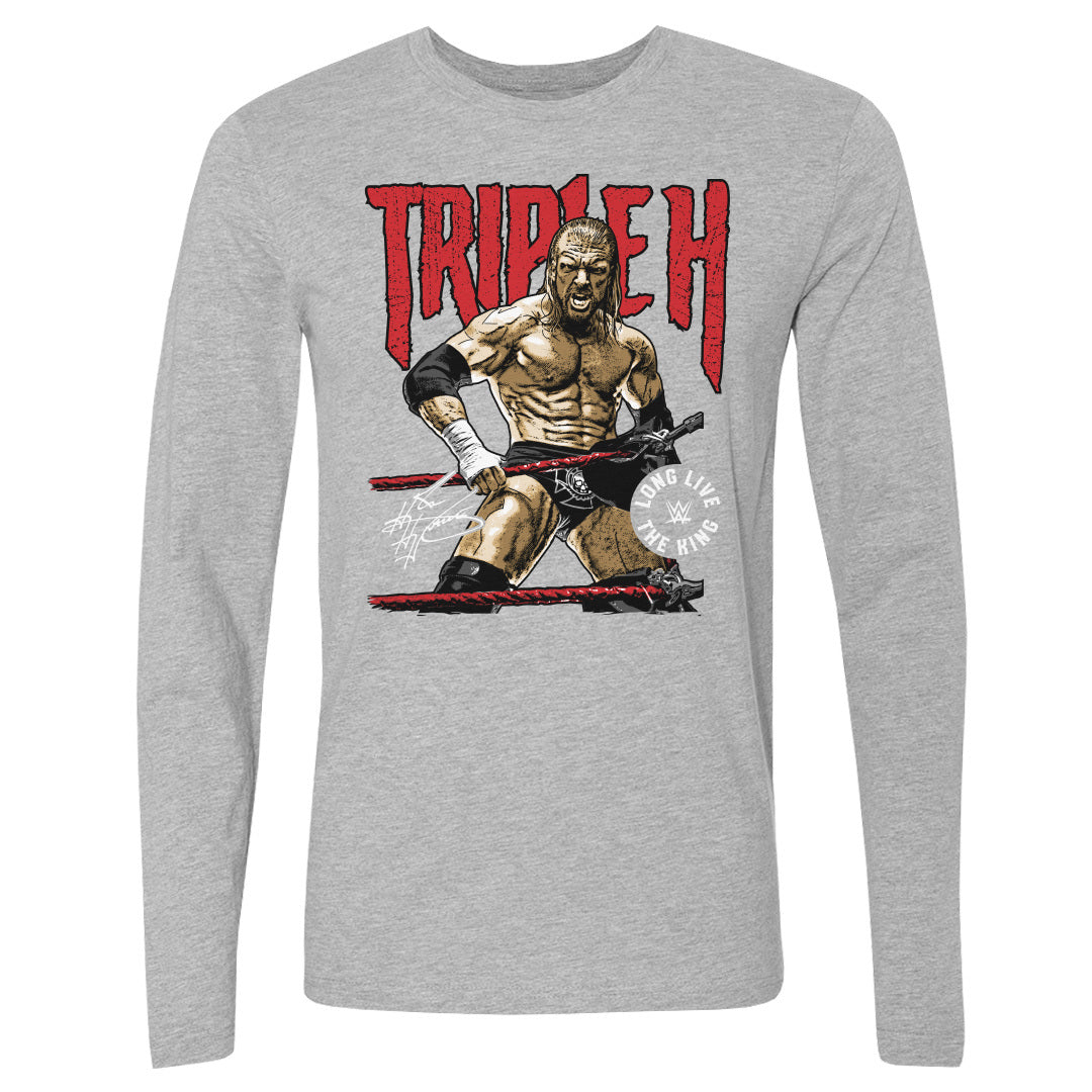 Triple H Men&#39;s Long Sleeve T-Shirt | 500 LEVEL