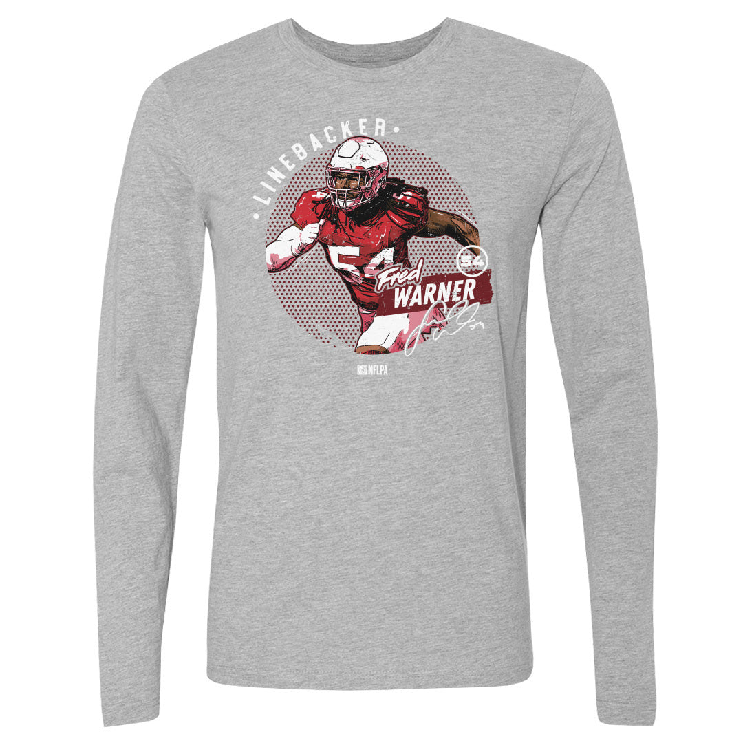 Fred Warner Men&#39;s Long Sleeve T-Shirt | 500 LEVEL