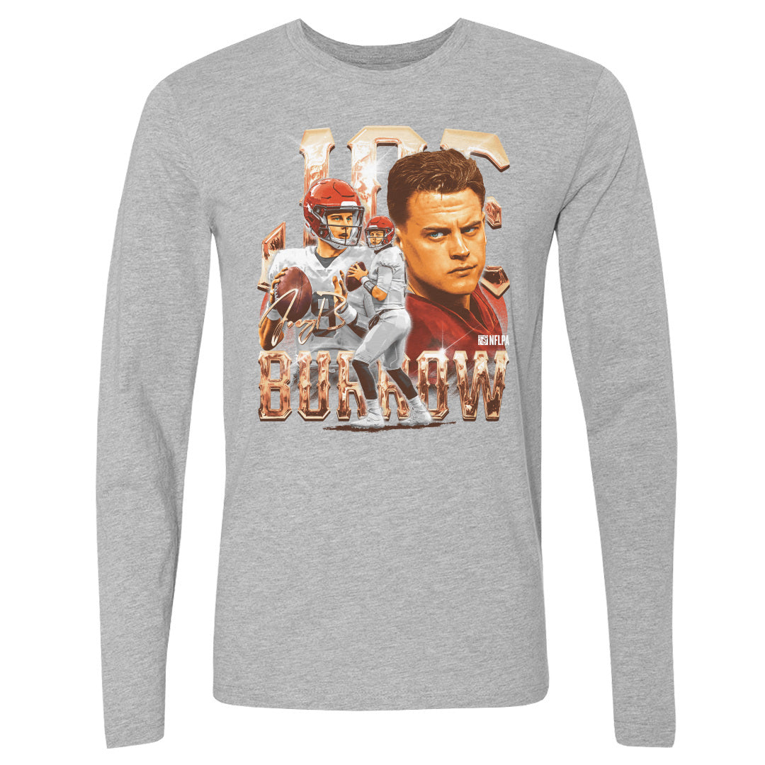 Joe Burrow Men&#39;s Long Sleeve T-Shirt | 500 LEVEL