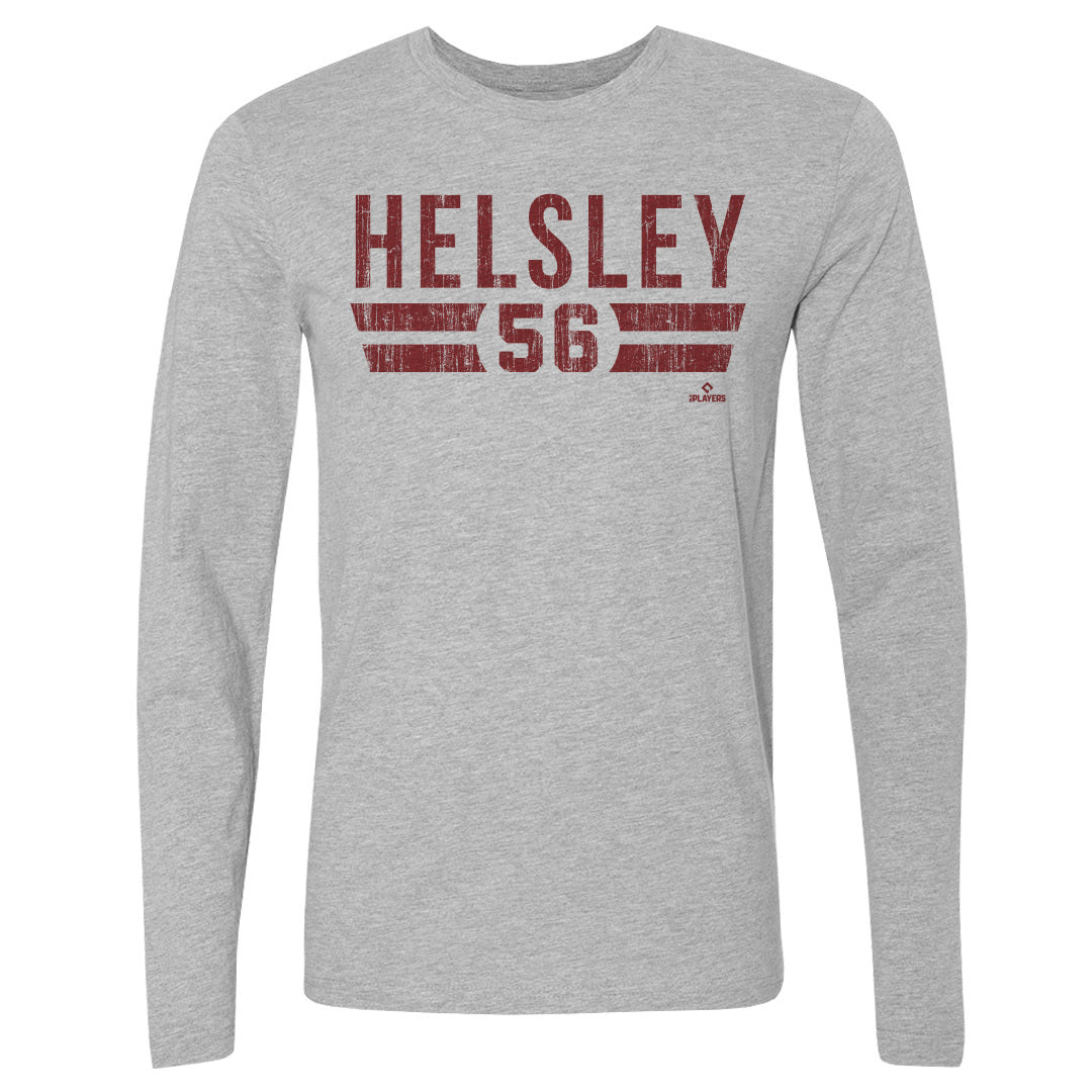 Ryan Helsley Men&#39;s Long Sleeve T-Shirt | 500 LEVEL