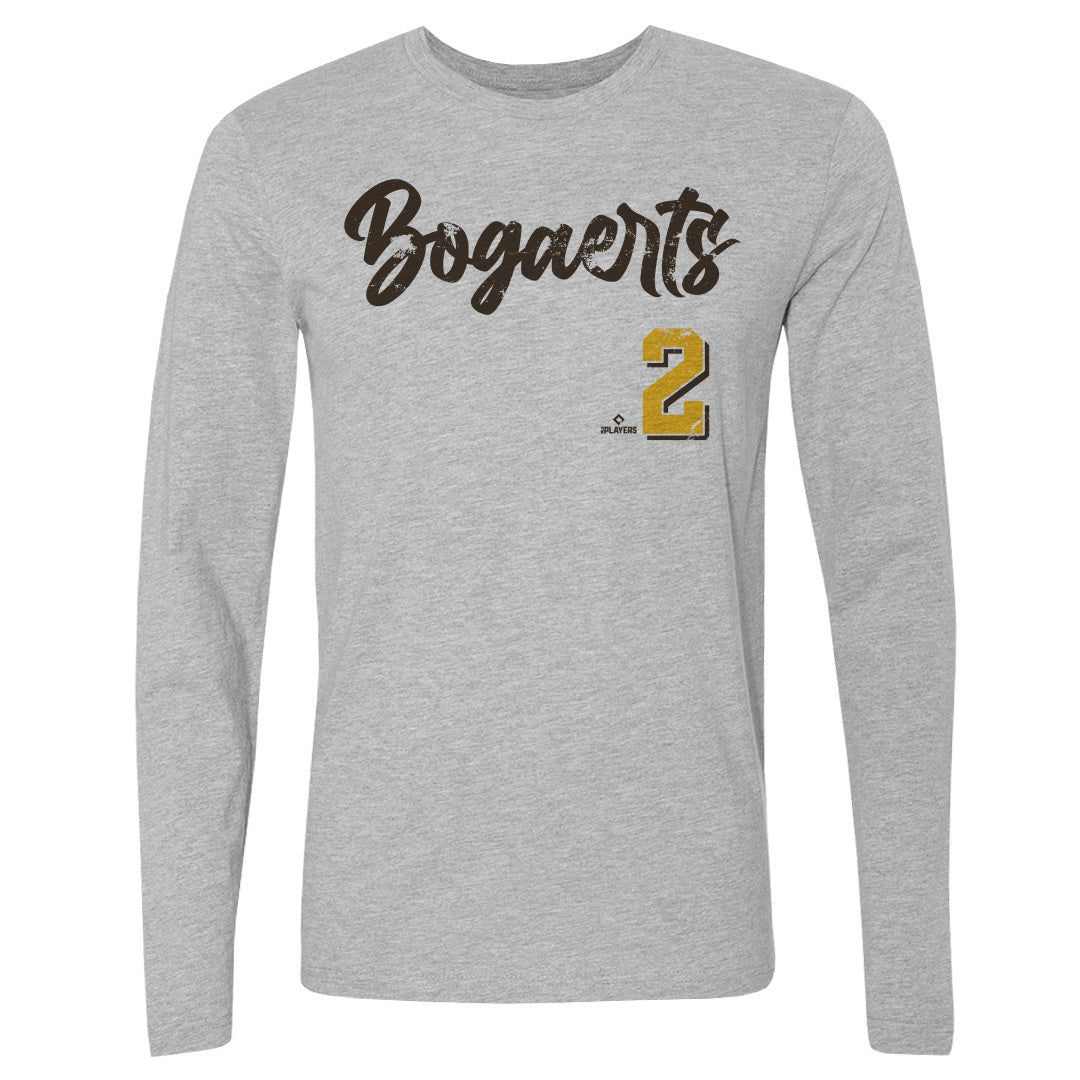 Xander Bogaerts Men&#39;s Long Sleeve T-Shirt | 500 LEVEL