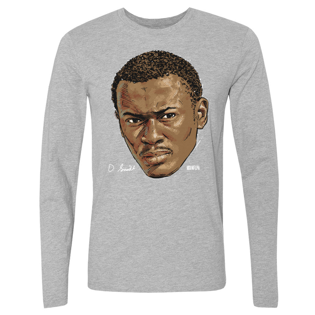 DeVonta Smith Men&#39;s Long Sleeve T-Shirt | 500 LEVEL