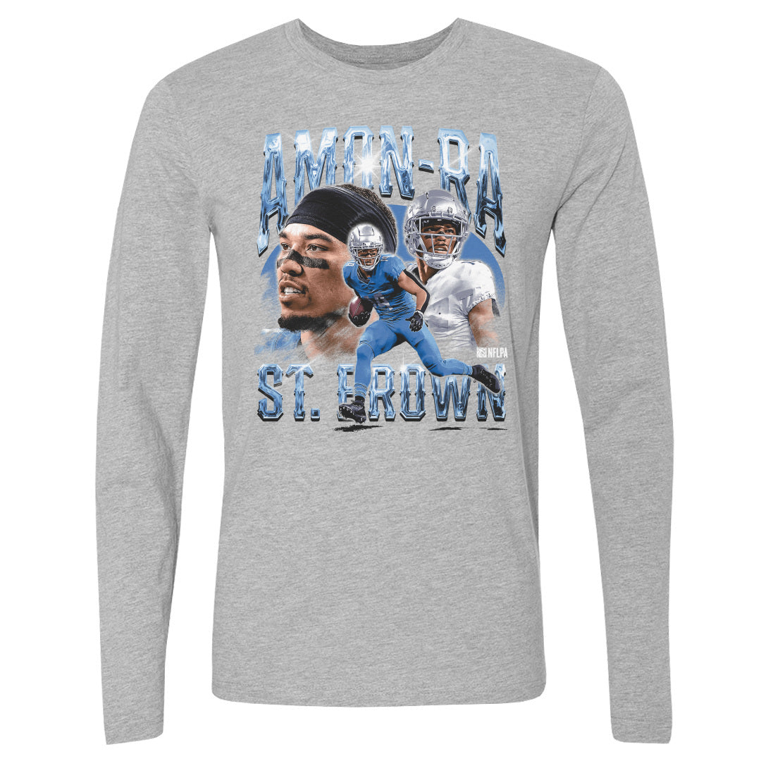 Amon-Ra St. Brown Men&#39;s Long Sleeve T-Shirt | 500 LEVEL