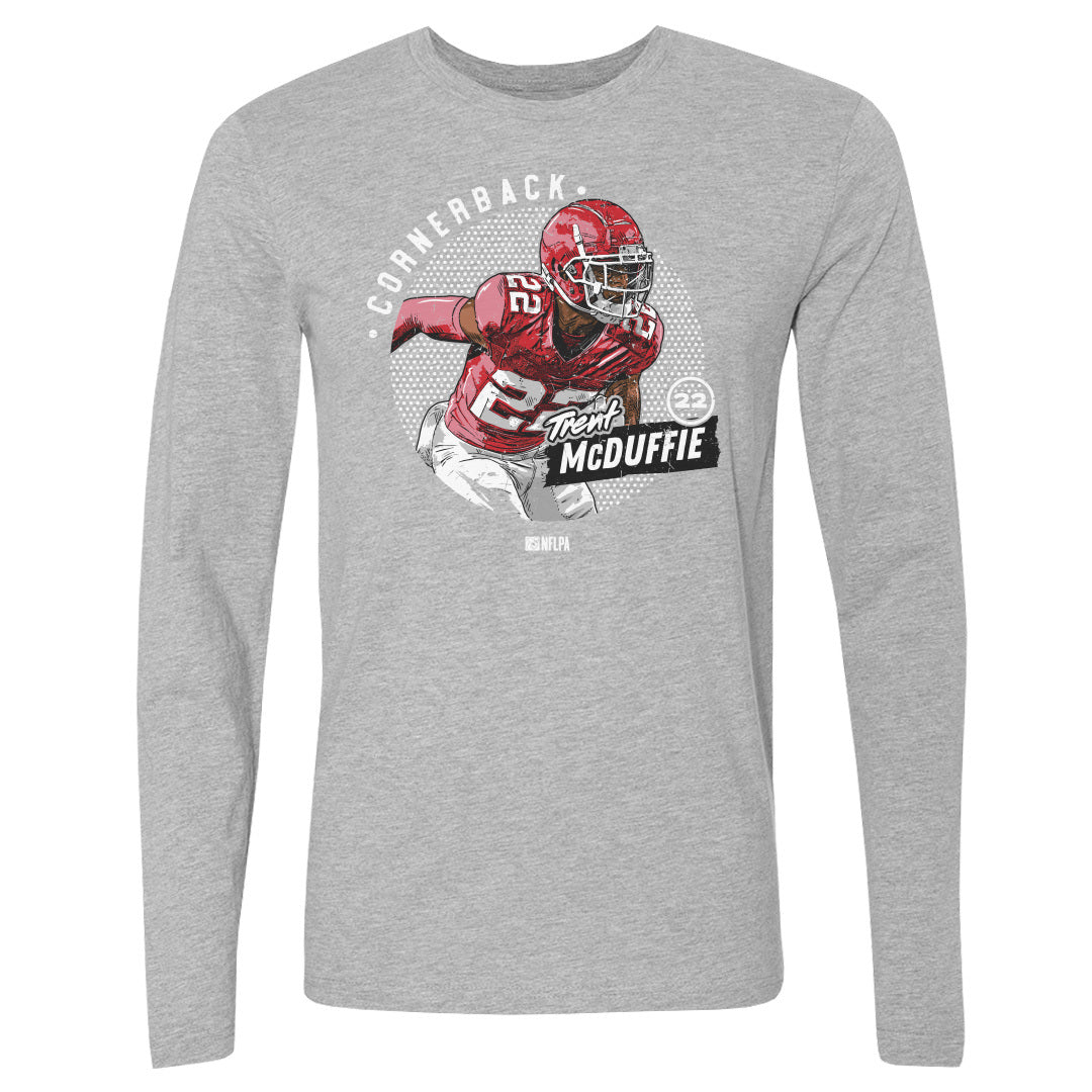 Trent McDuffie Men&#39;s Long Sleeve T-Shirt | 500 LEVEL