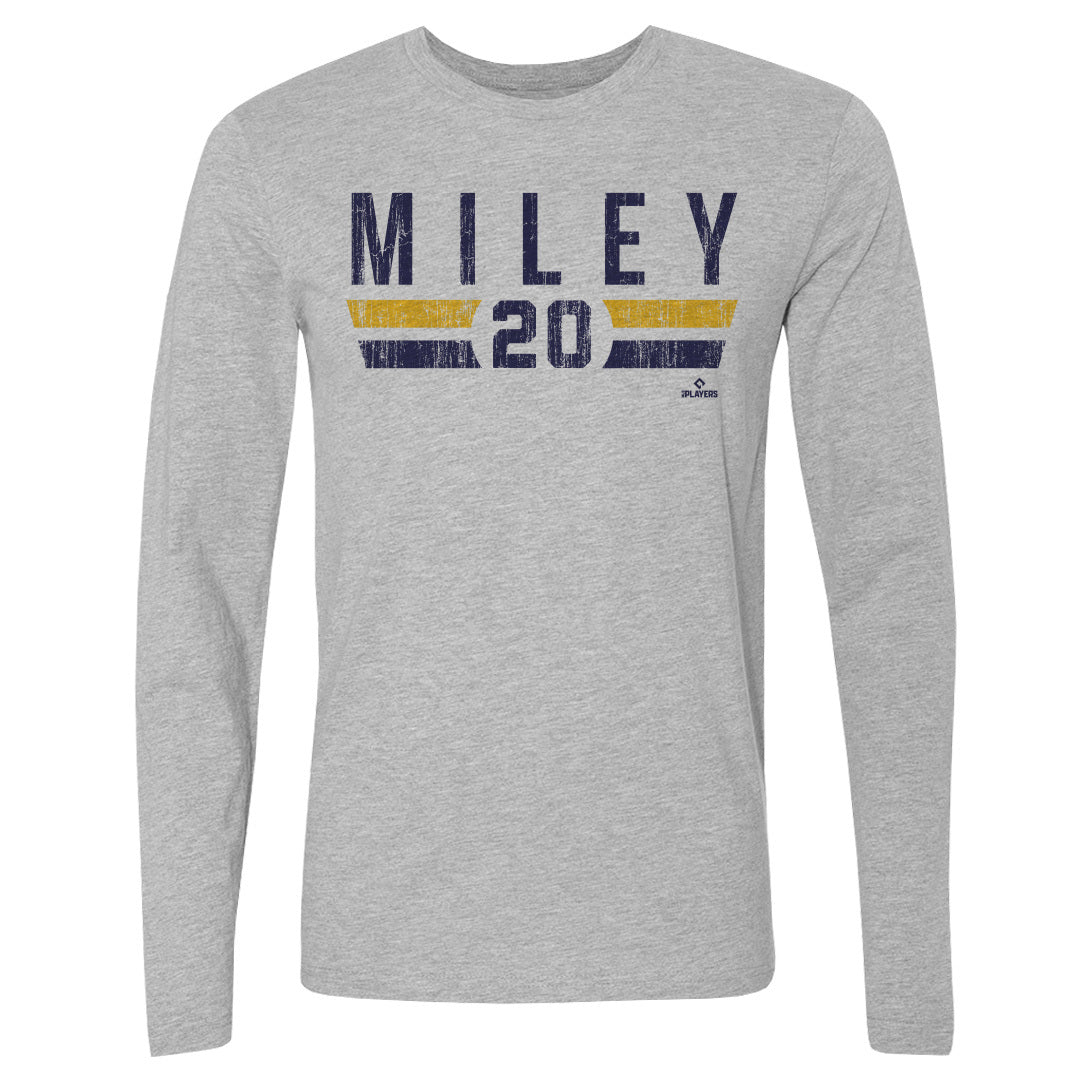 Wade Miley Men&#39;s Long Sleeve T-Shirt | 500 LEVEL