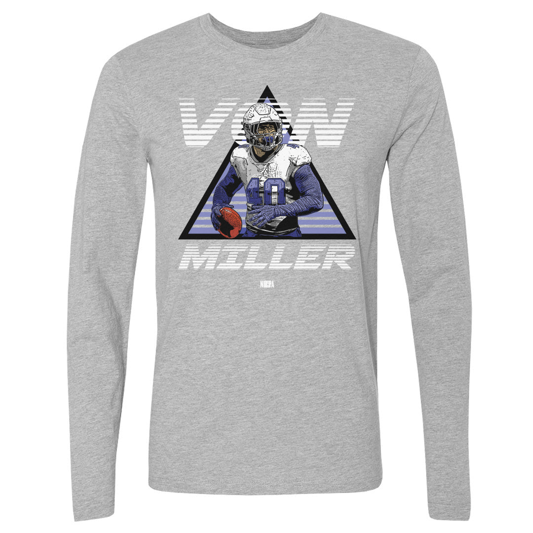 Von Miller Men&#39;s Long Sleeve T-Shirt | 500 LEVEL