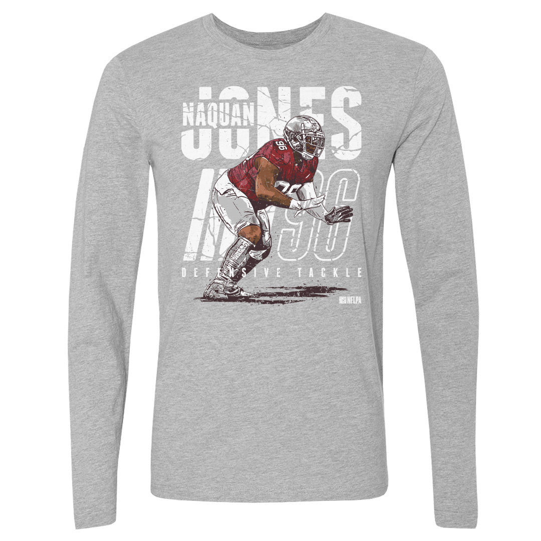 Naquan Jones Men&#39;s Long Sleeve T-Shirt | 500 LEVEL