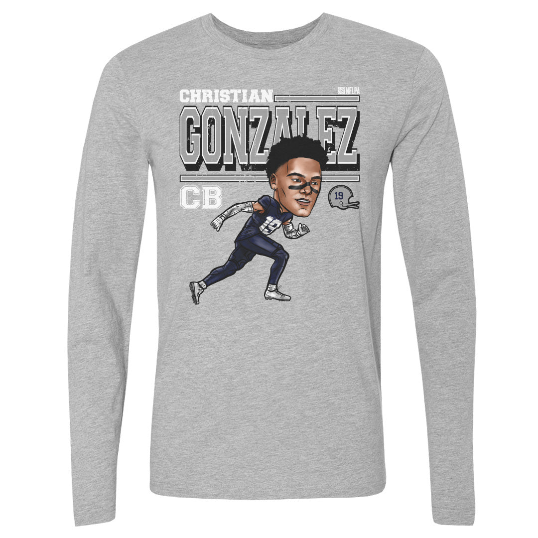 Christian Gonzalez Men&#39;s Long Sleeve T-Shirt | 500 LEVEL