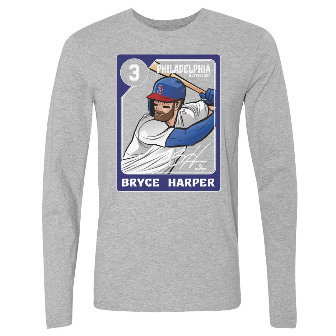 Bryce Harper Men&#39;s Long Sleeve T-Shirt | 500 LEVEL