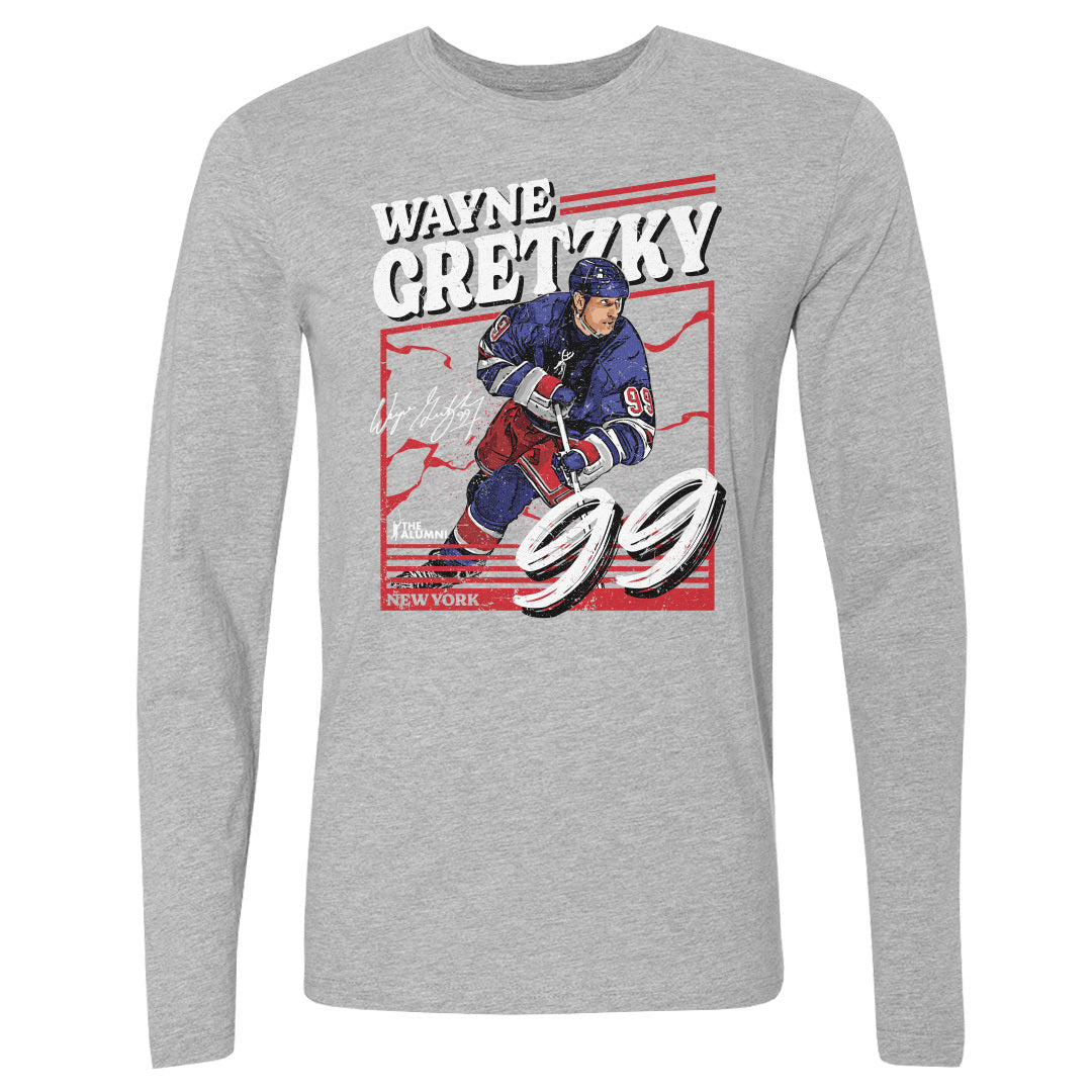 Wayne Gretzky Men&#39;s Long Sleeve T-Shirt | 500 LEVEL