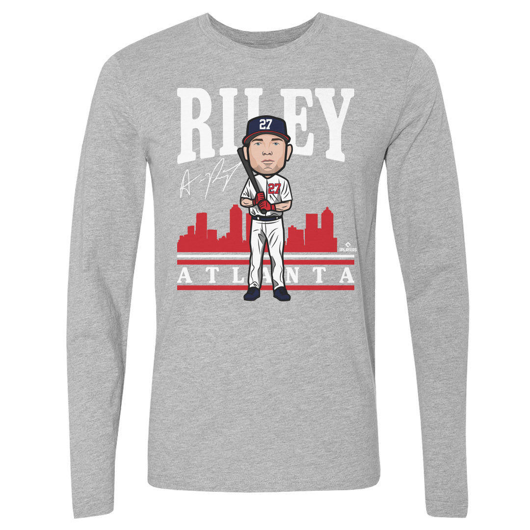 Austin Riley Men&#39;s Long Sleeve T-Shirt | 500 LEVEL