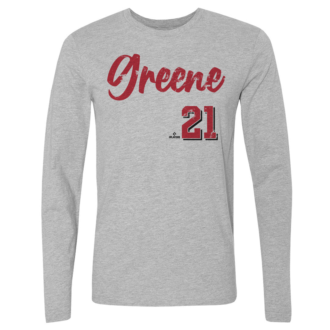 Hunter Greene Men&#39;s Long Sleeve T-Shirt | 500 LEVEL