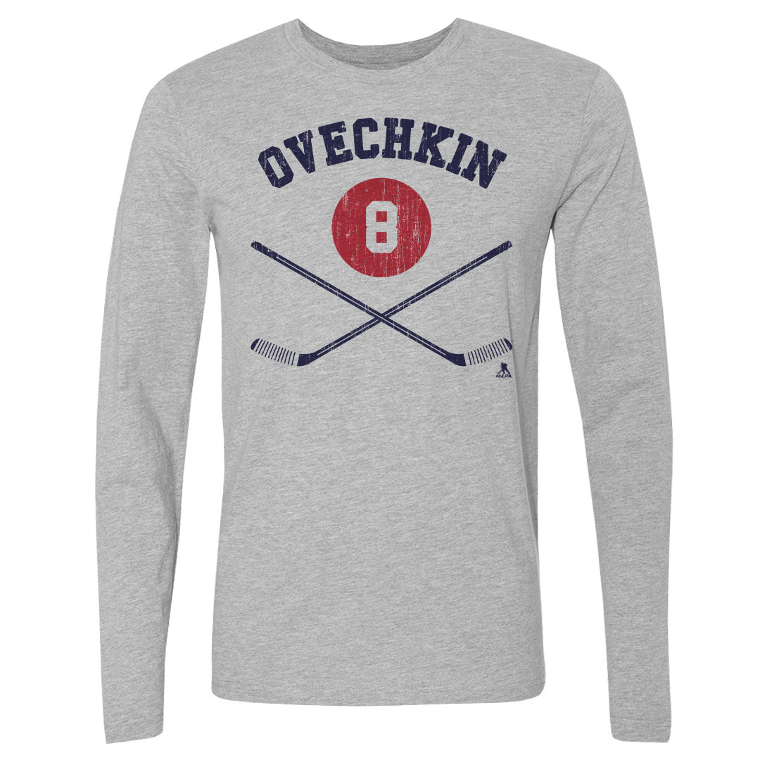 Alex Ovechkin Men&#39;s Long Sleeve T-Shirt | 500 LEVEL