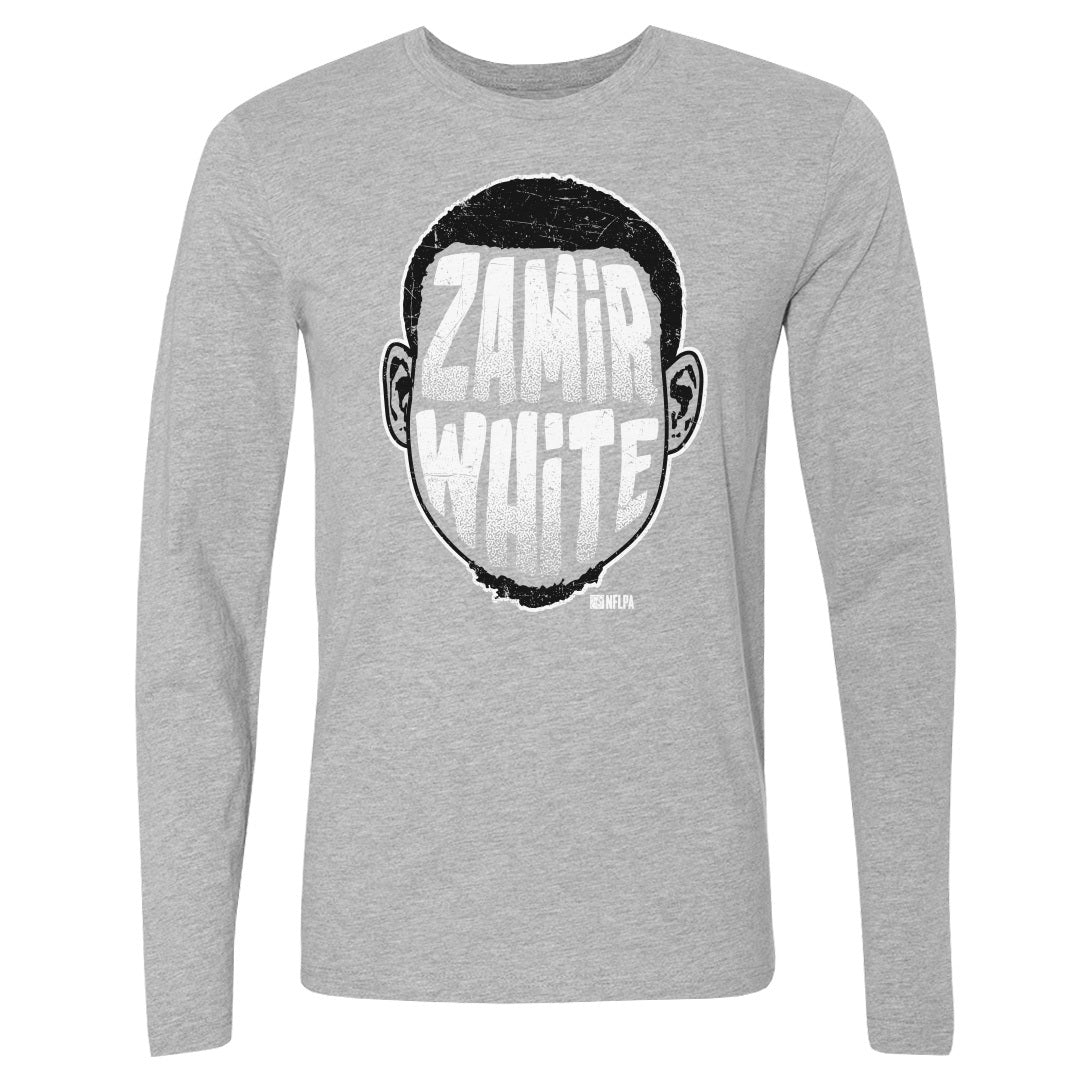 Zamir White Men&#39;s Long Sleeve T-Shirt | 500 LEVEL