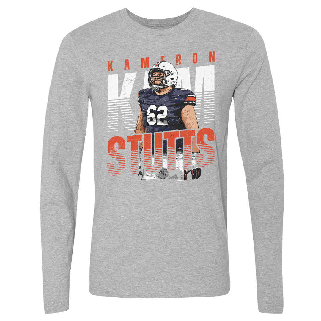 Kam Stutts Men's Long Sleeve T-Shirt, Auburn NIL Men's Long Sleeve T-Shirt