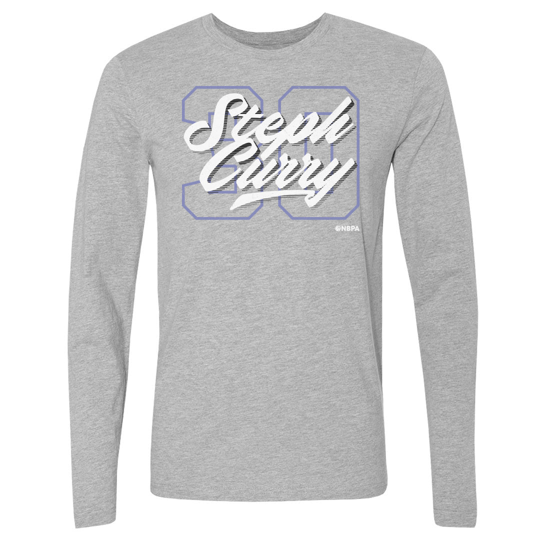 Steph Curry Men&#39;s Long Sleeve T-Shirt | 500 LEVEL