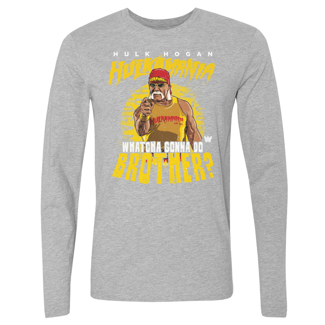 Hulk Hogan Men&#39;s Long Sleeve T-Shirt | 500 LEVEL