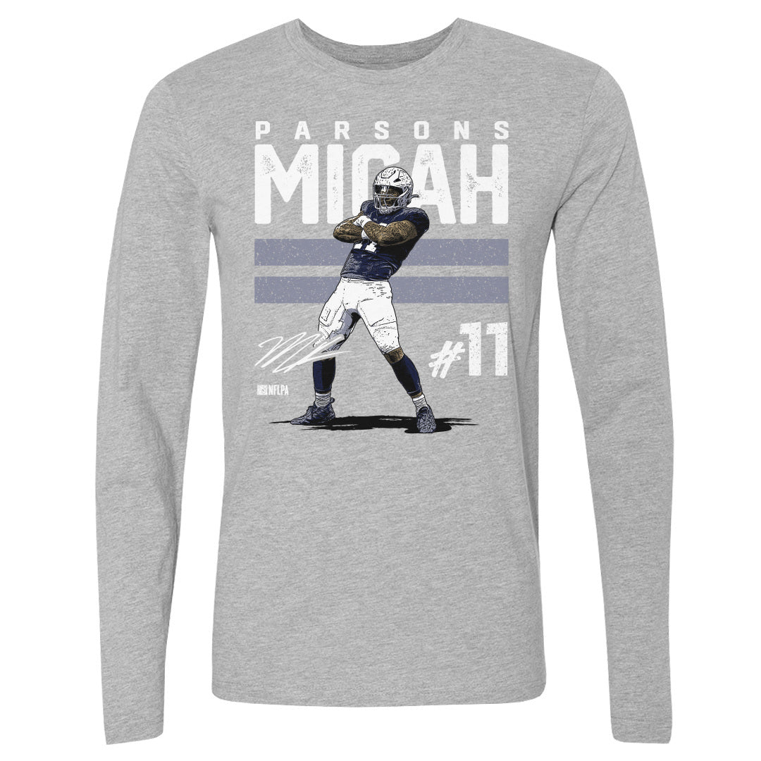 Micah Parsons Men&#39;s Long Sleeve T-Shirt | 500 LEVEL