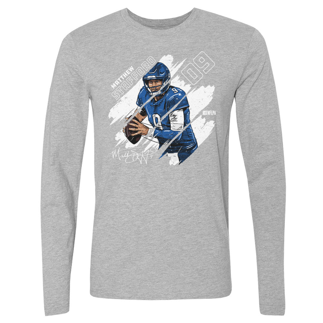 Matthew Stafford Men&#39;s Long Sleeve T-Shirt | 500 LEVEL