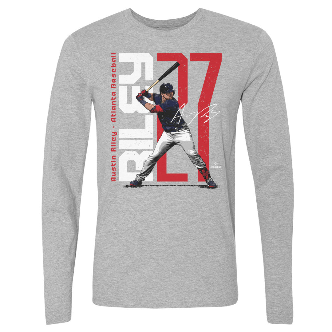 Austin Riley Men&#39;s Long Sleeve T-Shirt | 500 LEVEL