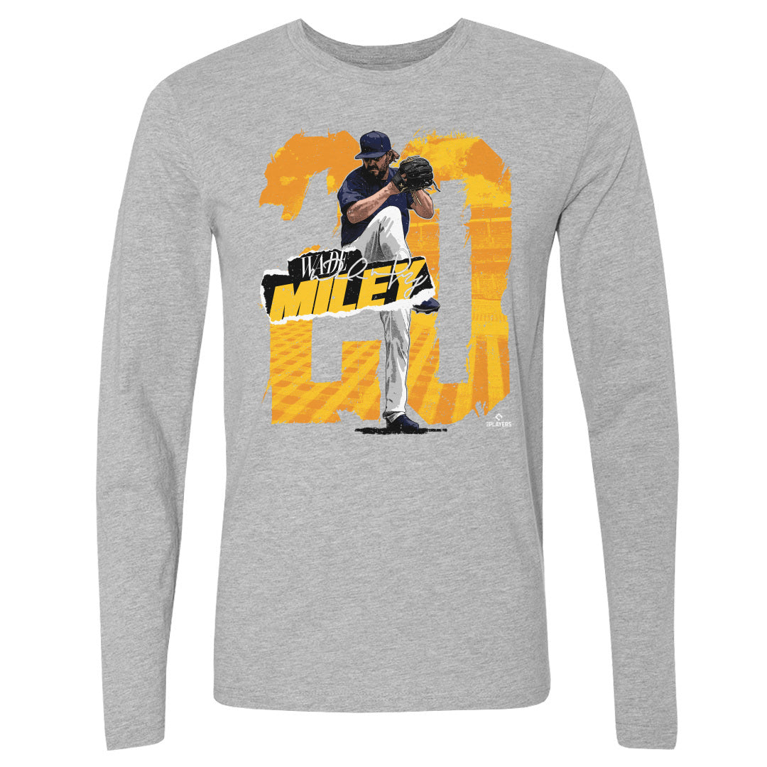 Wade Miley Men&#39;s Long Sleeve T-Shirt | 500 LEVEL