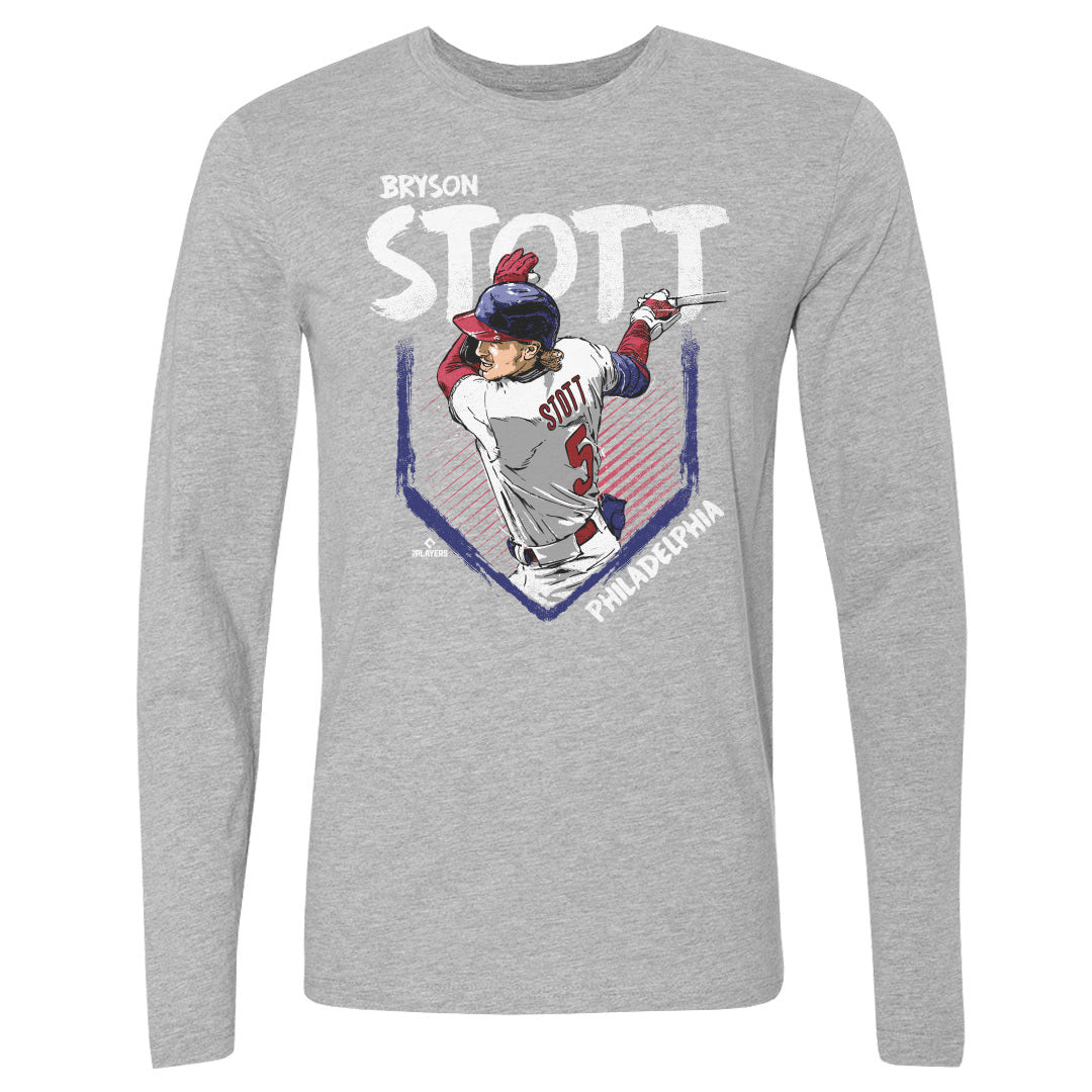 Bryson Stott Men&#39;s Long Sleeve T-Shirt | 500 LEVEL