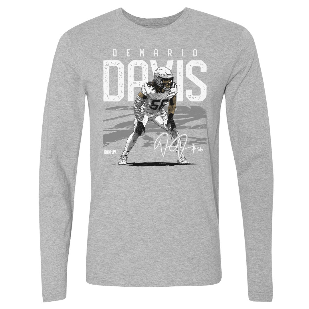 Demario Davis Men&#39;s Long Sleeve T-Shirt | 500 LEVEL