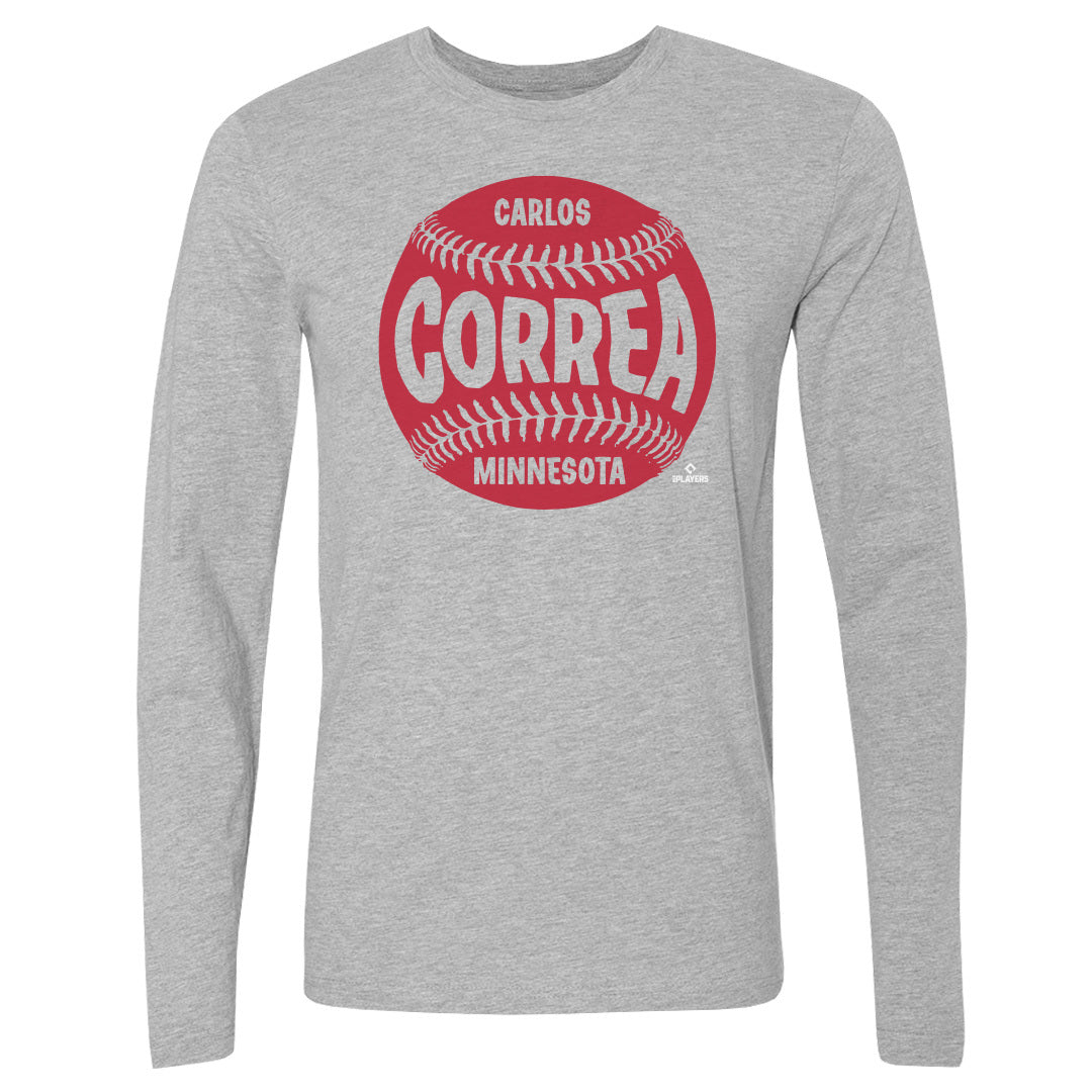 Carlos Correa Men&#39;s Long Sleeve T-Shirt | 500 LEVEL