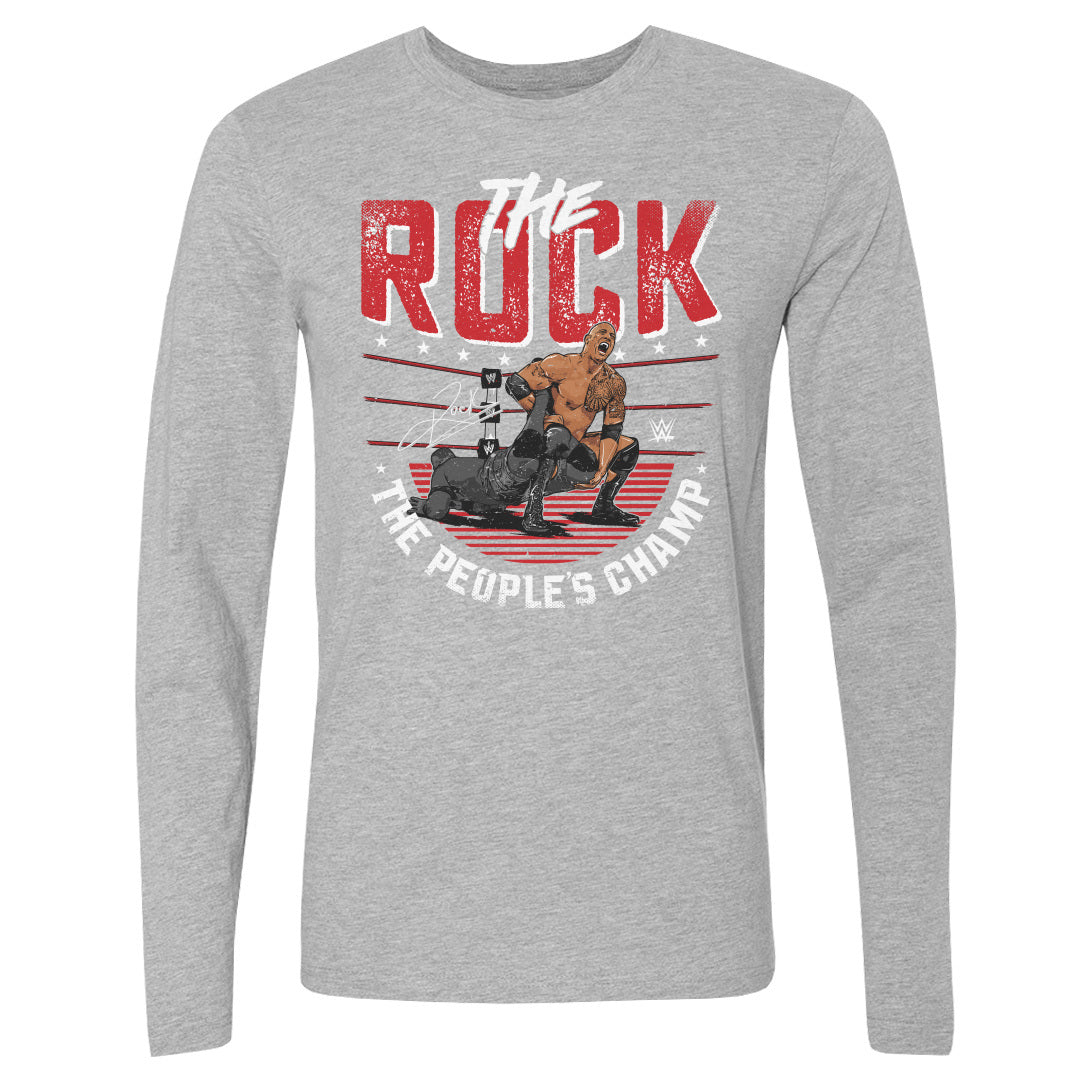 The Rock Men&#39;s Long Sleeve T-Shirt | 500 LEVEL