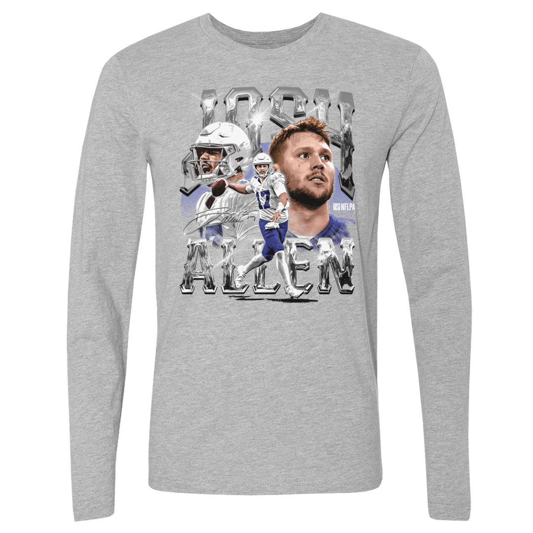 Josh Allen Men&#39;s Long Sleeve T-Shirt | 500 LEVEL