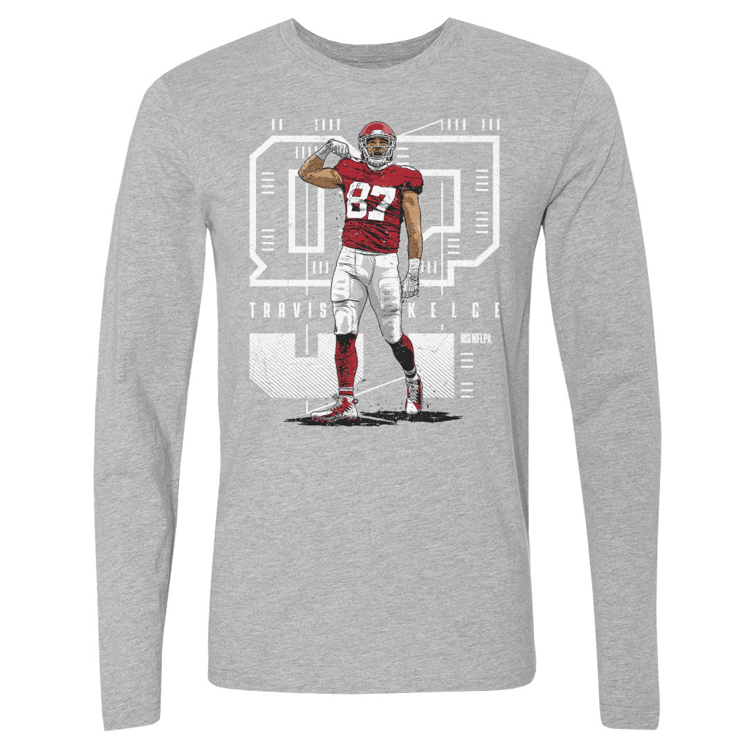 Travis Kelce Men's Long Sleeve T-Shirt 3601