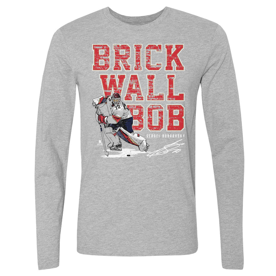 Sergei Bobrovsky Men&#39;s Long Sleeve T-Shirt | 500 LEVEL