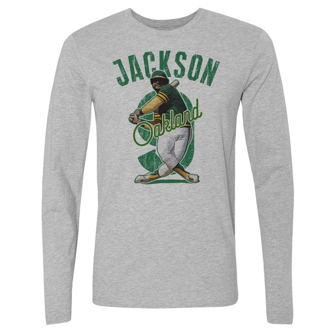 Reggie Jackson Men&#39;s Long Sleeve T-Shirt | 500 LEVEL