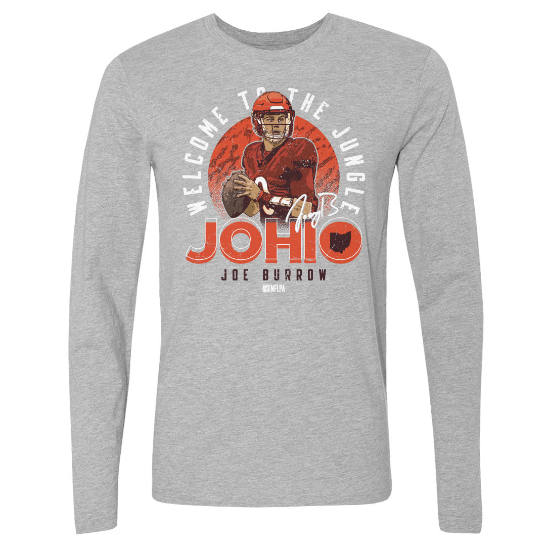 Joe Burrow Men&#39;s Long Sleeve T-Shirt | 500 LEVEL