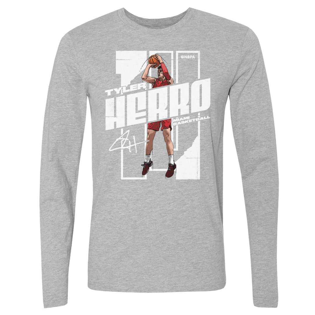 Tyler Herro Men&#39;s Long Sleeve T-Shirt | 500 LEVEL