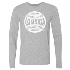 Jonathan Loaisiga Men's Premium T-Shirt - Tri Navy - New York | 500 Level Major League Baseball Players Association (MLBPA)