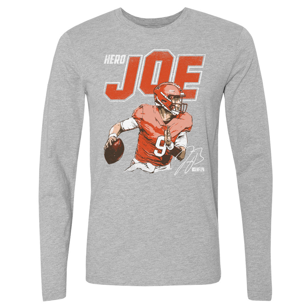 Joe Burrow Men&#39;s Long Sleeve T-Shirt | 500 LEVEL